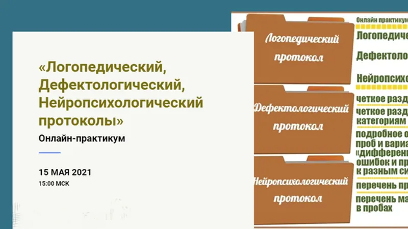 Логопедический, Дефектологический, Нейропсихологический протоколы