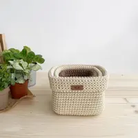 Корзинки с отворотом