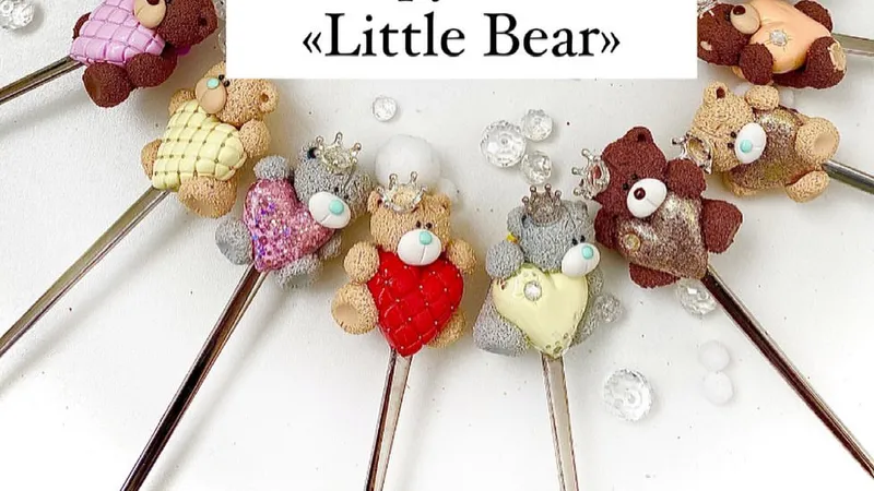 Видеоуроки по декору на ложке Little Bear