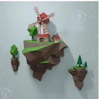 Парящий остров. Мельница