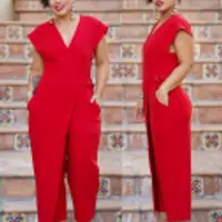 Летний комбинезон с цельнокроеным рукавом