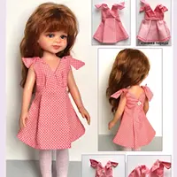 МК по пошиву нарядов для кукол Паола Рейна. Платья 01, 03, 14, 18