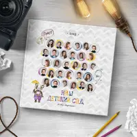 Шаблон выпускной фотокниги Пандочки