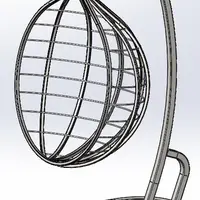 Дачный шезлонг и кресло-кокон. Чертежи