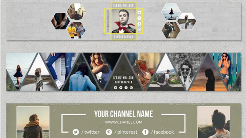 Premium 10 Youtube Banners
