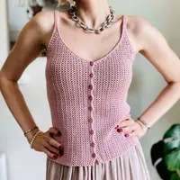 Топ Lace Herringbone