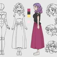 Создание персонажей манги