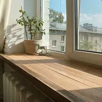 Деревянный подоконник