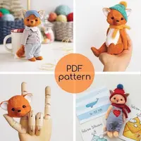 Выкройка лисы