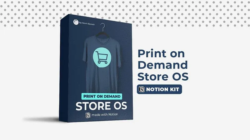 Набор шаблонов Print on Demand Store OS