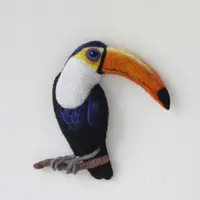 Брошь Тукан