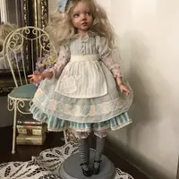 Авторская кукла из запекаемого пластика