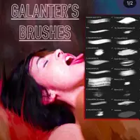 Масляные кисти для Procreate + объемные мазки