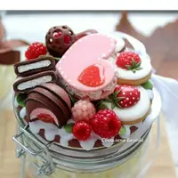 Вишнёво-малиновые баночки