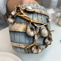 Марафон 67. Делаем бочку с физалисом