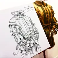 Скетчинг: Исторический костюм