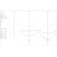 Лекала базовой конструкции гимнастического купальника. Все роста
