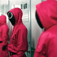 Интерактивная игра с экраном по мотивам сериала Игра в Кальмара