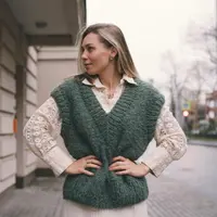 Жилет Листья по-тереховски