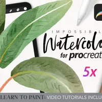 Amazing Watercolor Painting kit for Procreate