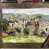 Копируем мастеров. Сухая пастель