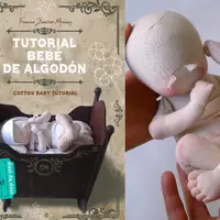 Tutorial Bebé de Algodón: создание текстильной куклы