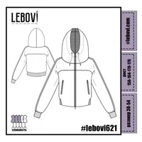 Худи/бомбер Lebovi 621