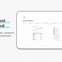 Notion Investment Dashboard