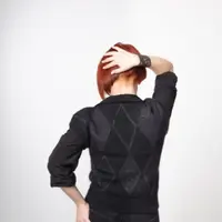 Жилет "МакЭвой" тунисским крючком