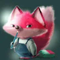 Мастер-класс по рисованию Лис-школьник