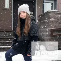 Анорак «Black», 128-170