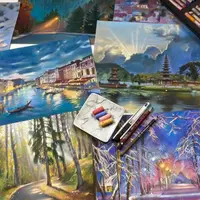 Свет сухой пастелью