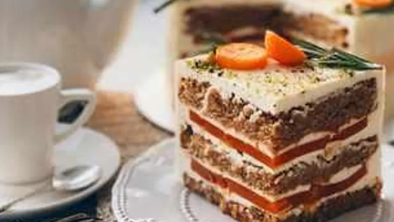 Морковный торт