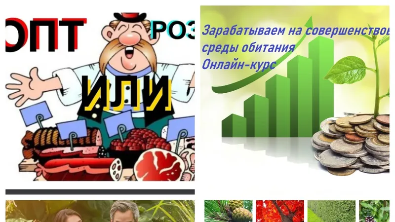 Свое дело или зарабатываем на совершенствовании среды обитания