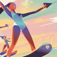 Ар деко в цифровой иллюстрации