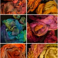 Многослойное окрашивание шерсти и шелка