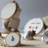 Современная вышивка с традиционными мексиканскими мотивами