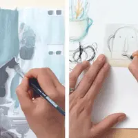 Иллюстрация в технике микс медиа. Активируйте свое воображение