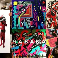 Векторная иллюстрация в стиле сюрреализма