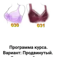 Построение выкройки бюстгальтера Дарин модели 030 и 031. Продвинутый уровень