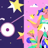 Креативная композиция для иллюстрации в Procreate