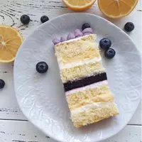 Бисквитные рецептурные карты. Черника-лимон