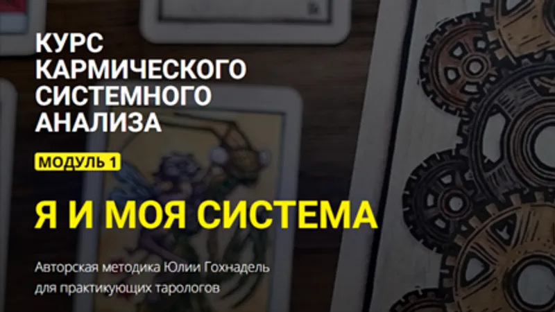 Курс кармического системного анализа. Модуль 1. Я и моя система