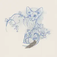 Иллюстрация животных: Запечатление дикой природы в скетч