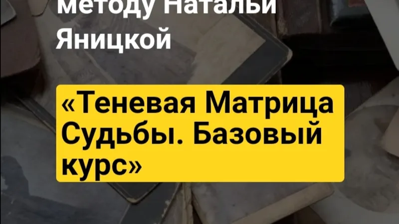 Теневая Матрица Судьбы. Базовый курс