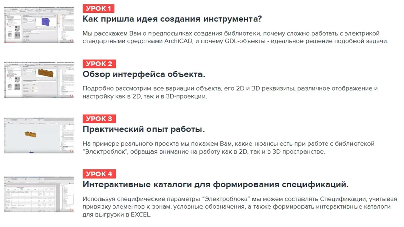 Мастер-класс Электрика в Archicad