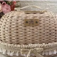 Хлебница из бумажной лозы