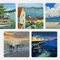 Лето, море и гуашь