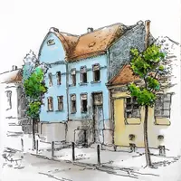 Перспектива в скетчинге