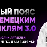 Черный пояс по немецким артиклям 3.0